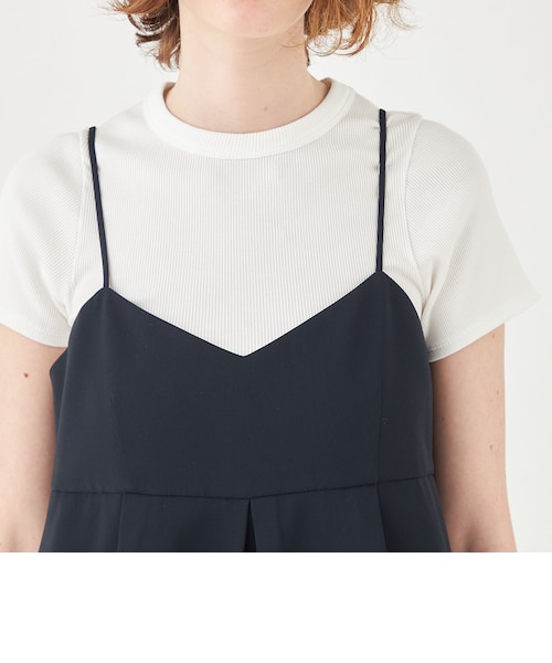 パフィーツイル ペプラムオールインワン｜トゥモロ－ランドの