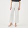 シルバーネットクロス ワイドストレートパンツ