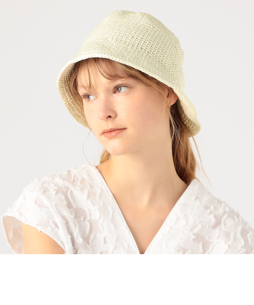 KIJIMA TAKAYUKI POLY HAND KNIT BUCKET HAT｜トゥモロ－ランドの