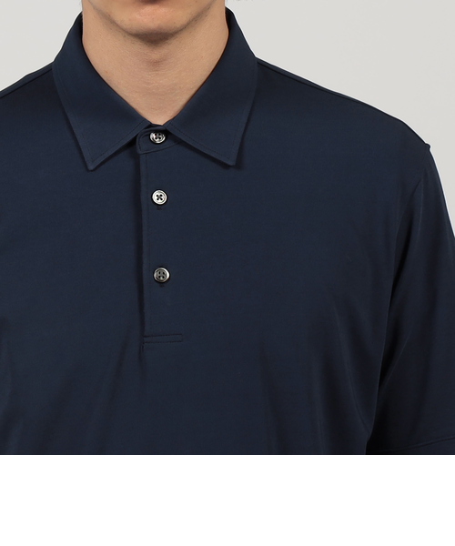 コットンジャージー ポロシャツ 24SS NEW】MiuMiu_women / コットンジャージー 長袖ポロシャツ