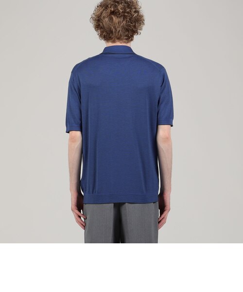 JOHN SMEDLEY KYSON 30G EASY FIT ニットポロシャツ｜トゥモロ－ランド
