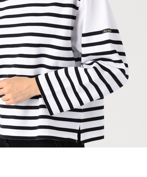 Le Moinr バスクボーダー　秋色 楽天市場】ルミノア Le minor ボーダー カットソー 2025SS 七分