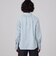 ブラッシュドコットンツイル ハイネックブラウス