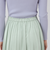 ライトスエード アンブレラプリーツスカート