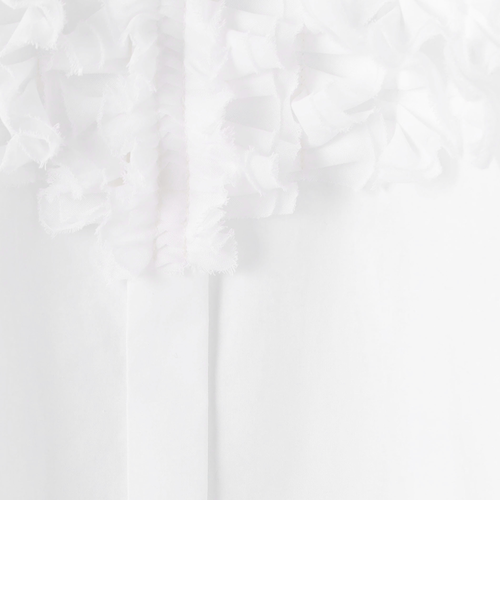 ホワイトコンビネーション マントブラウス｜トゥモロ－ランドの