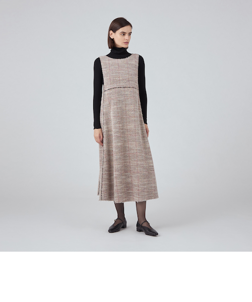 ファンシーニット フロンタブルワンピース｜トゥモロ－ランドの