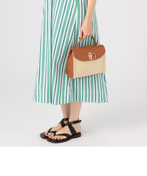 TOMORROWLAND フラップハンドバッグ｜トゥモロ－ランドのアウトレット