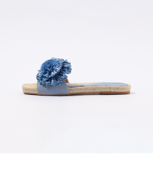 新品　PALOMA BARCELO 花柄刺繍 スエード サンダル 　箱あり 中古・古着通販】paloma barcelo (パロマバルセロ) FUJI