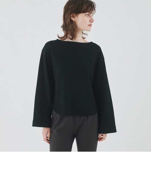 GALERIE VIE ミルドスムースワイドスリーブプルオーバー ミルドスムース ワイドスリーブプルオーバー｜トゥモロ－ランドの