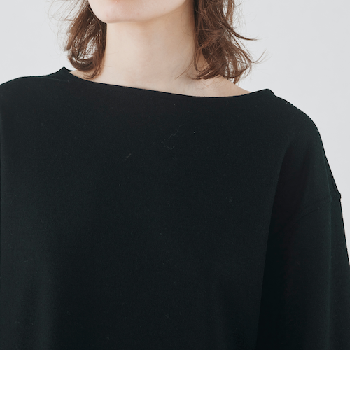 ミルドスムース ワイドスリーブプルオーバー｜トゥモロ－ランドの