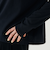 コットンシルクジャージー タートルネックプルオーバー