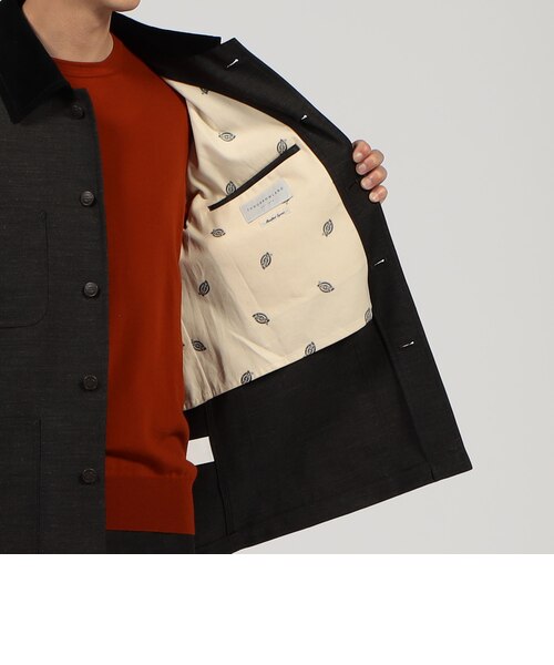値下歓迎！トゥモローランド ディッキーズ シェットランドウール カバーオール M 別注】Dickies シェットランドウール カバーオール｜トゥモロ－ランド