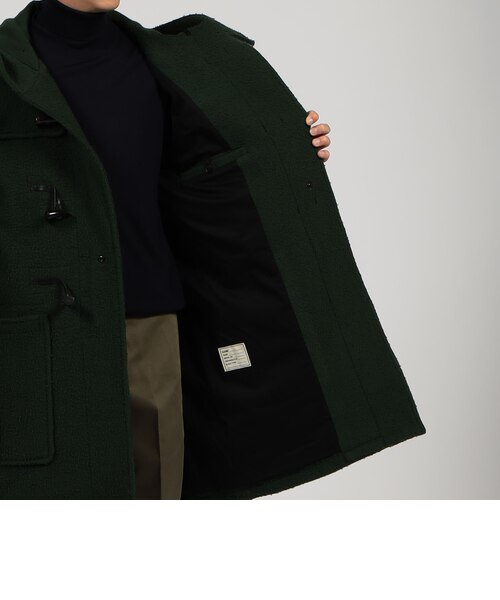 RARE Schott ショット ダッフルコート ウール L M ダークグリーンの
