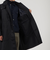 ウールコットン ステンカラーコート