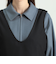ポリエステルウール ロングベスト