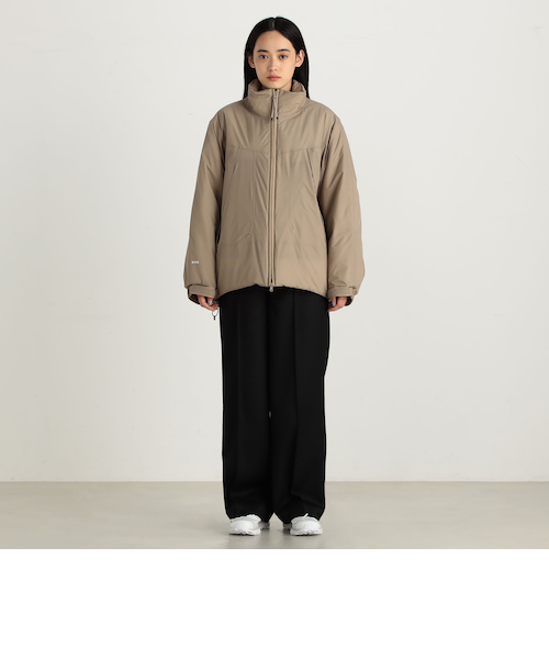 □【別注】HYKE×Edition PERTEX PUFF JACKET｜トゥモロ－ランド