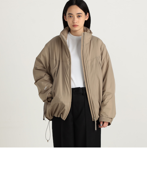 □【別注】HYKE×Edition PERTEX PUFF JACKET｜トゥモロ－ランド