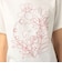 ボタニカルエンブロイダリー Tシャツ