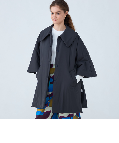 Ballsey パデットツイル ベルテッドポンチョ タグ付き TOMORROWLAND｜パデットツイル ベルテッドポンチョ | Rakuten