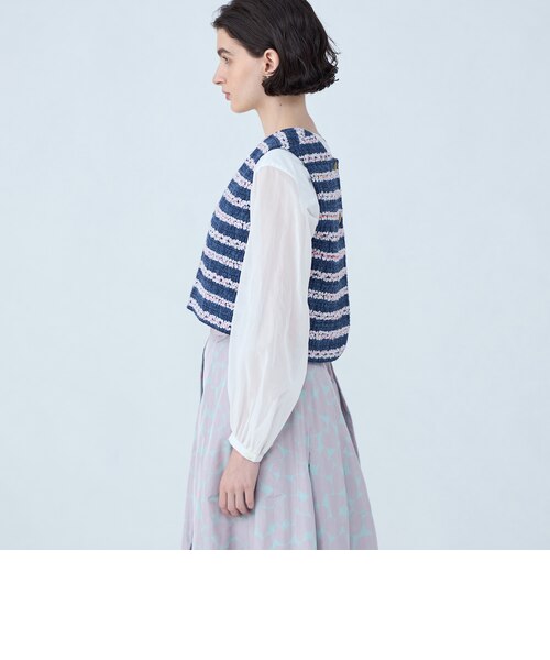 フルールボーダー フロンタブルジレ｜トゥモロ－ランドのアウトレット