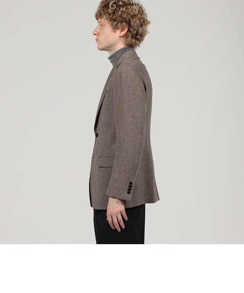 ウールカシミヤ シングルブレステッド 2Bジャケット ZEGNA TROFEO