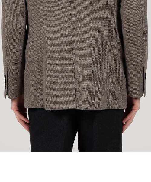 ウールカシミヤ シングルブレステッド 2Bジャケット ZEGNA TROFEO