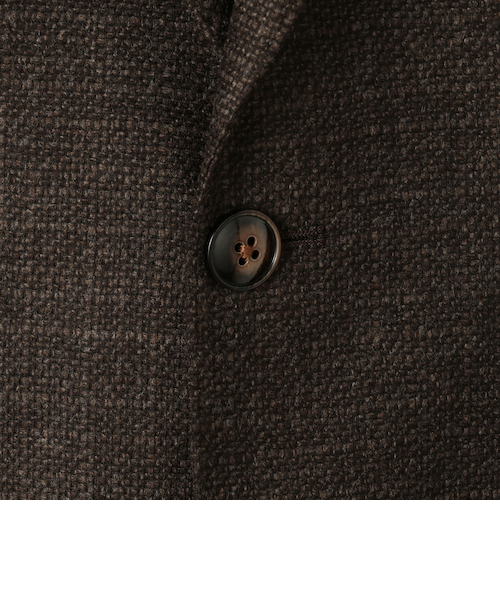 BARBA EASY J1 ウール シングルブレステッド2Bジャケット｜トゥモロ