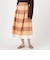 DRIES VAN NOTEN SONI BIS 8031 コットン ボーダーフレアスカート