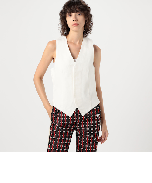 GABRIELA COLL GARMENTS コットンジレ GABRIELA COLL GARMENTS REWORKED VEST コットンジレ｜トゥモロ