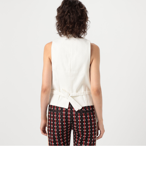 GABRIELA COLL GARMENTS REWORKED VEST コットンジレ｜トゥモロ