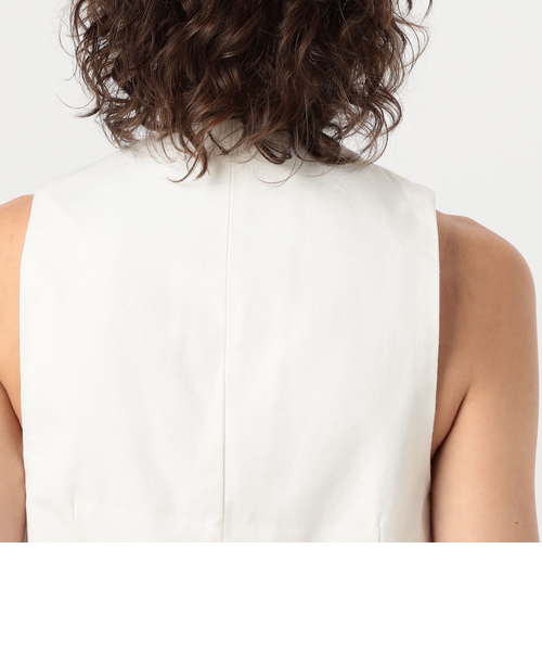 GABRIELA COLL GARMENTS REWORKED VEST コットンジレ｜トゥモロ