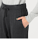 ブラッシュドシルク テーパードパンツ