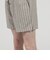 コットンリネンストライプ ショーツ MRYS4249