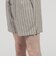 コットンリネンストライプ ショーツ MRYS4249