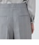ZELANDER GLEN CHECK タックワイドパンツ