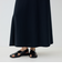 ストレッチコットン フレアマキシスカート