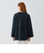 コットンウールギャバジン カラーレスショートコート