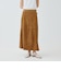 ゴートスウェード Aラインスカート