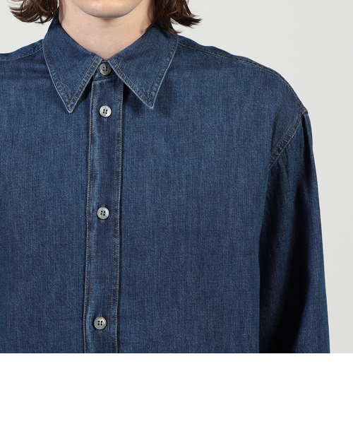 STUDIO NICHOLSON デニムシャツ size:M 春もやっぱりデニムみたいです。#STUDIONICHOLSON | andPheb