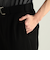 ウールギャバ ベルトパンツ
