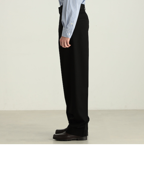 ウールギャバ ストレートスラックス｜トゥモロ－ランドのアウトレット