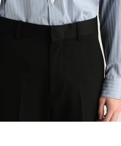 ウールギャバ ストレートスラックス｜トゥモロ－ランドのアウトレット