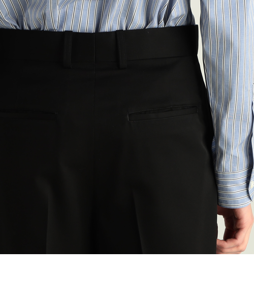 60s70s スラックス　ウールギャバ ウールギャバ ストレートスラックス｜トゥモロ－ランドの