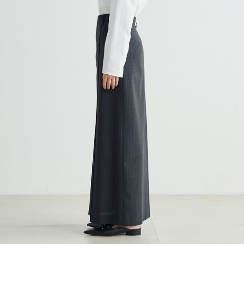 ウールストライプ ロングスカート｜トゥモロ－ランドのアウトレット