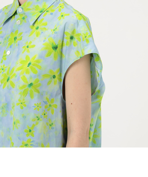 MARNI - MARNI  フラワー型押し　ブラウス MARNI フラワーパターンシャツ｜トゥモロ－ランドのアウトレット