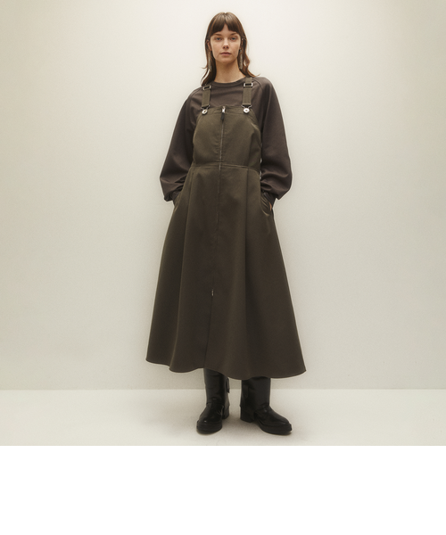 Edition×THE RERACS Collaboration Label US NAVY APRON DRESS