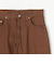 サンフェードデニム セミワイドパンツ