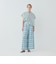 Sea Waves Drawing Pants