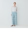 Sea Waves Drawing Pants