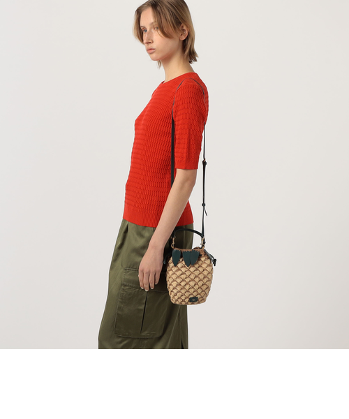 Anya Hindmarch/パイナップルクロスボディ かごバッグ ANYA HINDMARCH CROSSBODY PINEAPPLE バッグ｜トゥモロ－ランド